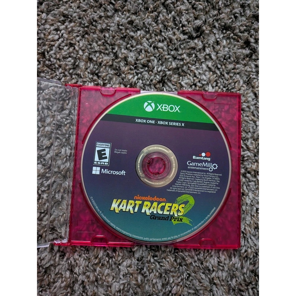 Nickelodeon Kart Racers 2 Grand Prix (Xbox One/Series X 2020)  Disc Only